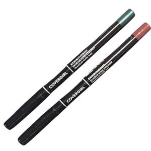 Covergirl Exhibitionist 24 Hour Kohl Eyeliner Set 500 Burgundy 600 Emerald Metal